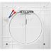 Вентилятор вытяжной Electrolux EAFR-100TH Rainbow white с таймером и гигростатом