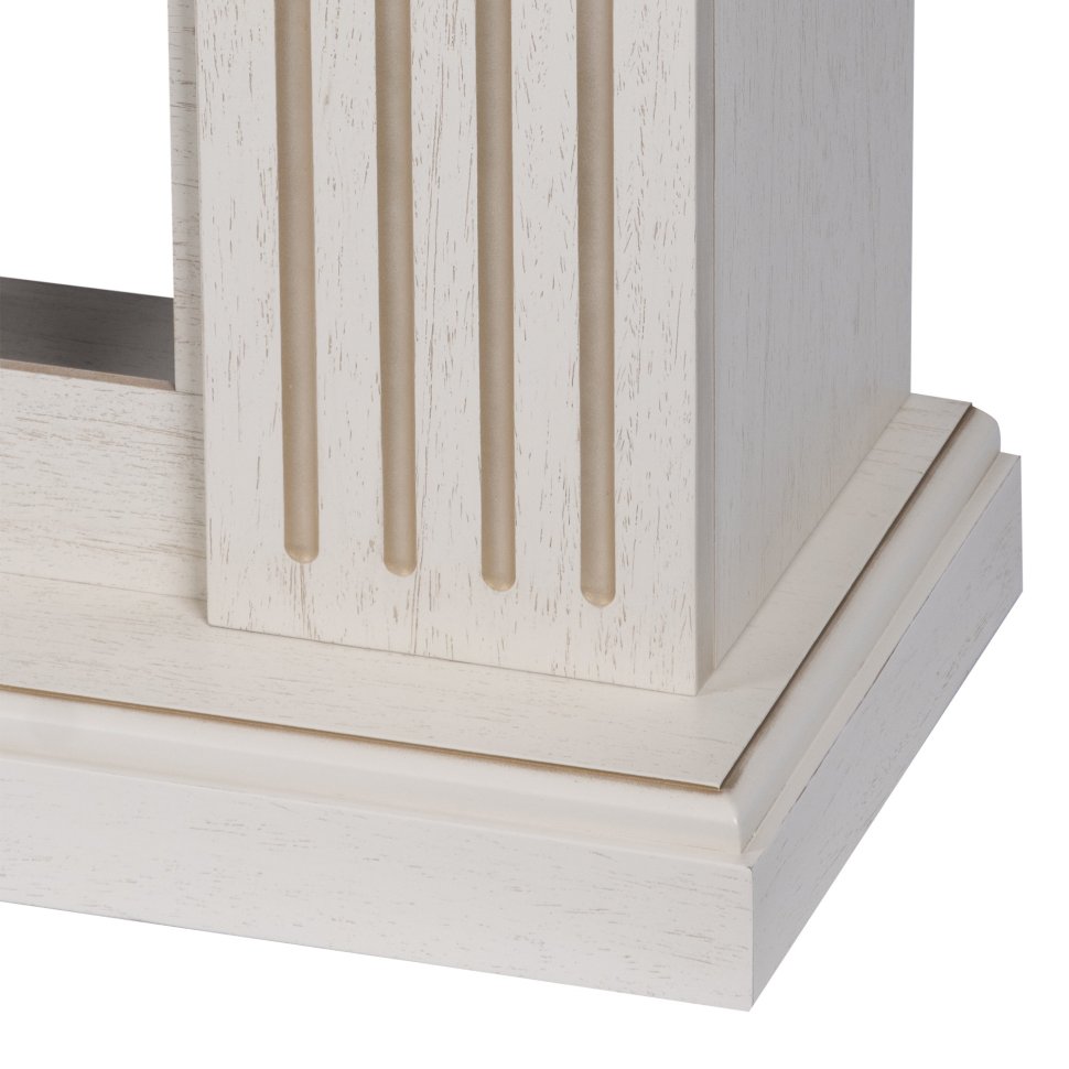 Каминокомплект Electrolux EFP/P-3620LS портал Siena 42/40/36 сл. кость с зол. патиной