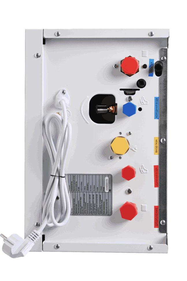 Настенный газовый котел E8 tempo GHD24V (белая стеклянная панель)