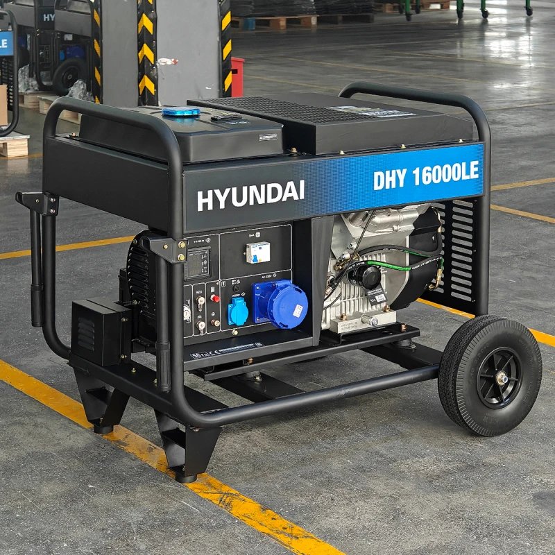 Дизельный электрогенератор Hyundai DHY 16000LE