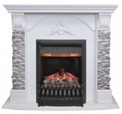 Каминокомплект RealFlame Athena GR STD/EUG/25/25&#039;5 WT с очагом 3D Oregan