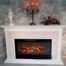 Каминокомплект Interflame МонБлан сланец с очагом Foton 36 LED FX QZ