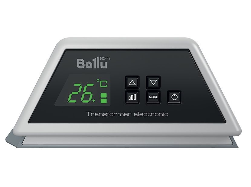 Электрический конвектор Ballu Transformer с блоком управления и шасси BEC/EVU-1000-2.5E (электронный)