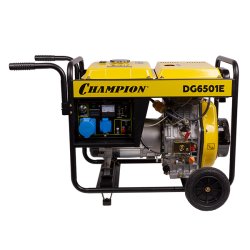 Дизельный электрогенератор CHAMPION DG6501E