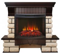 Каминокомплект RealFlame Kavkaz 24 с очагом Evrika 25,5 LED