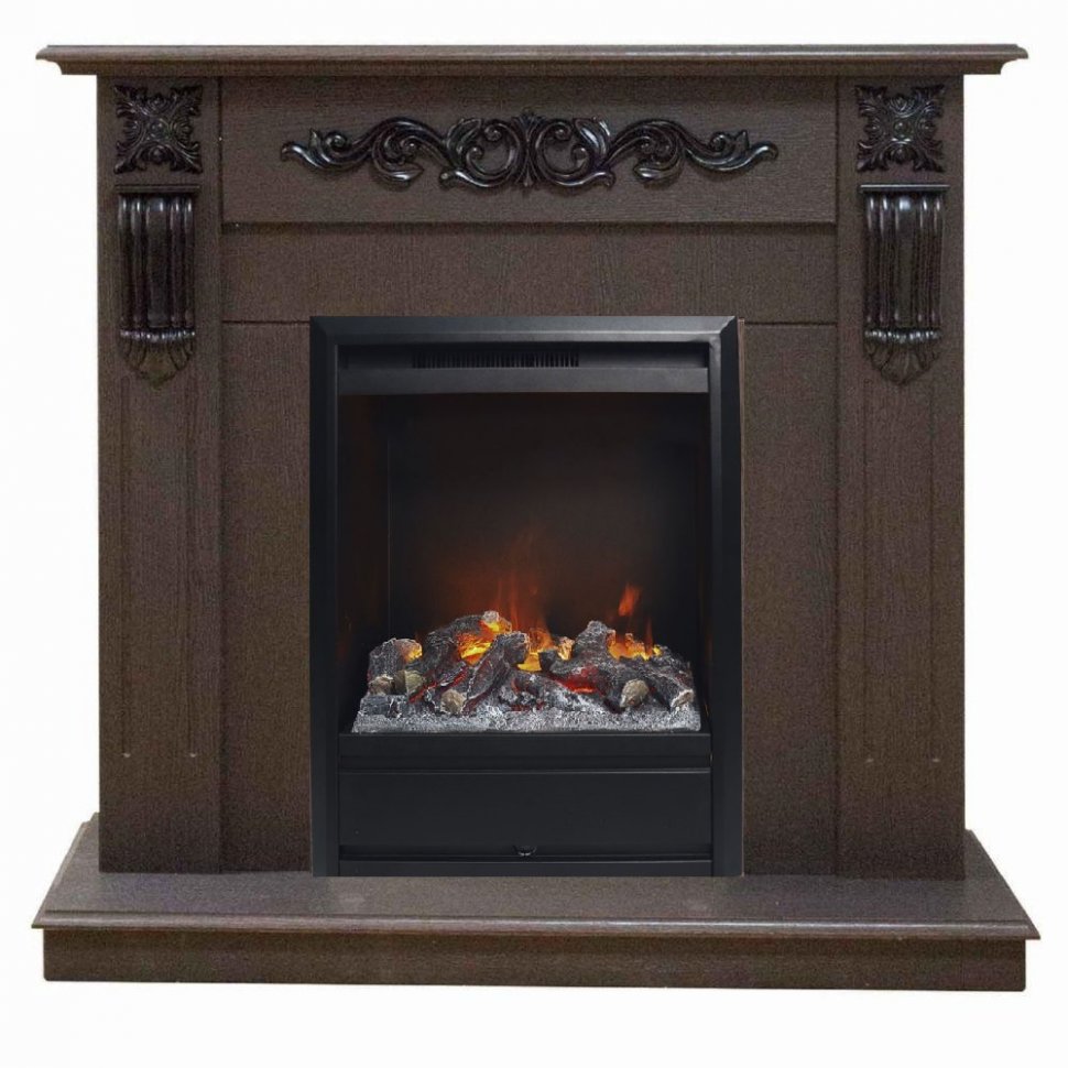 Каминокомплект RealFlame Dominica STD/EUG DN с очагом 3D Olympic