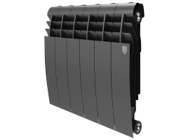 Биметаллический радиатор отопления Royal Thermo BiLiner 350 8 секций Noire Sable