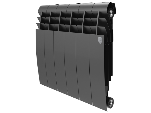 Биметаллический радиатор отопления Royal Thermo BiLiner 350 10 секций Noire Sable