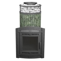 Печь банная PROMetall Атмосфера XL Змеевик ламель+сетка