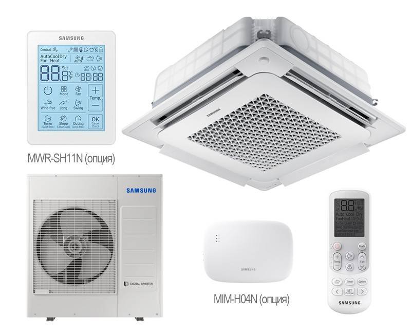 Кассетная сплит-система Samsung AC071NN4DKH/EU/AC071BXADEH/AF