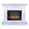 Каминокомплект Хорошие Камины Марс с очагом Firelight BFP/P-2520 белое дерево