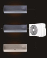 Мульти сплит-система на 3 комнаты 35+35+35 м2 AURUS ADI/in-12HN8/BLACK*2+ADI/in-12HN8/GOLD/ADMI/out-36H4N8 D Series