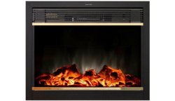 Каминокомплект Interflame Сиена сланец венге с очагом Jupiter FX M Brass