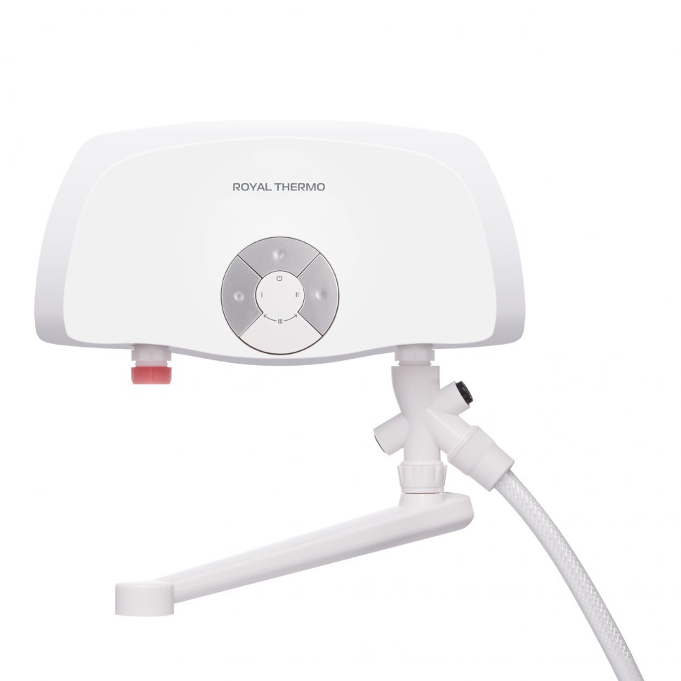 Проточный водонагреватель Royal Thermo SmartFix T (3.5 kW) кран