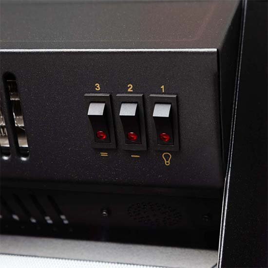 Каминокомплект Хорошие Камины Марс с очагом Royal Flame Fobos FX Black мрамор