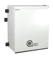 Парапетный газовый котел Гефест КС ГВ-12.5С с трубой