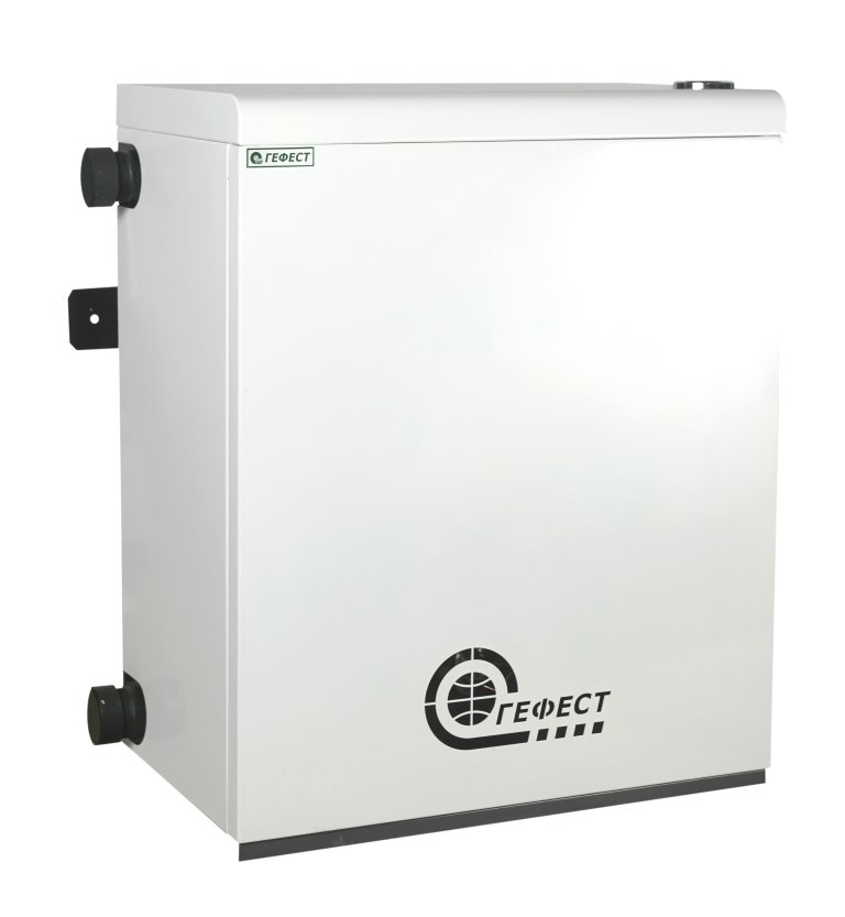 Парапетный газовый котел Гефест КС ГВ-12.5С с трубой