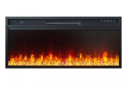 Каминокомплект Royal Flame Carlyle с очагом Vision 42 LED белый с черным