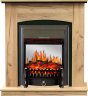 Каминокомплект Royal Flame Barcelona Дуб золотой c очагом Fobos FX M Black