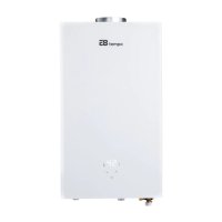 Проточный газовый водонагреватель E8 tempo E8WAY24 (белая стеклянная панель)