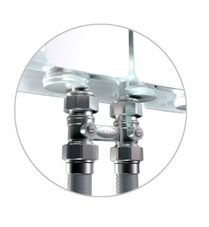 Алюминиевый радиатор отопления Rifar Alum Ventil 500 VL 8 секций