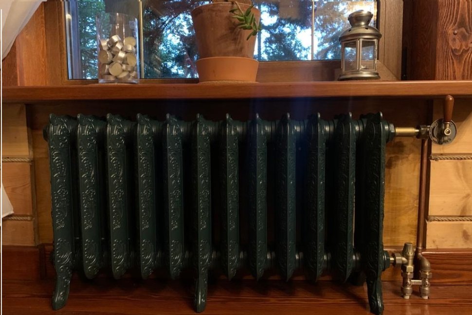 Чугунный радиатор отопления RETROstyle Windsor 350 4 секции