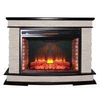 Каминокомплект Interflame Памир сланец венге с очагом Panoramic 33 LED FX QZ