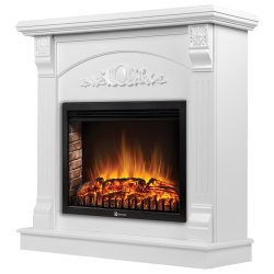 Каминокомплект Firelight Barocco 30 с очагом Electrolux EFP/P-3020LS белый