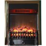 Каминокомплект Interflame Экстер М темный дуб с очагом Fobos FX M Brass