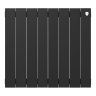 Биметаллический радиатор отопления Royal Thermo PianoForte 500 черный 8 секций