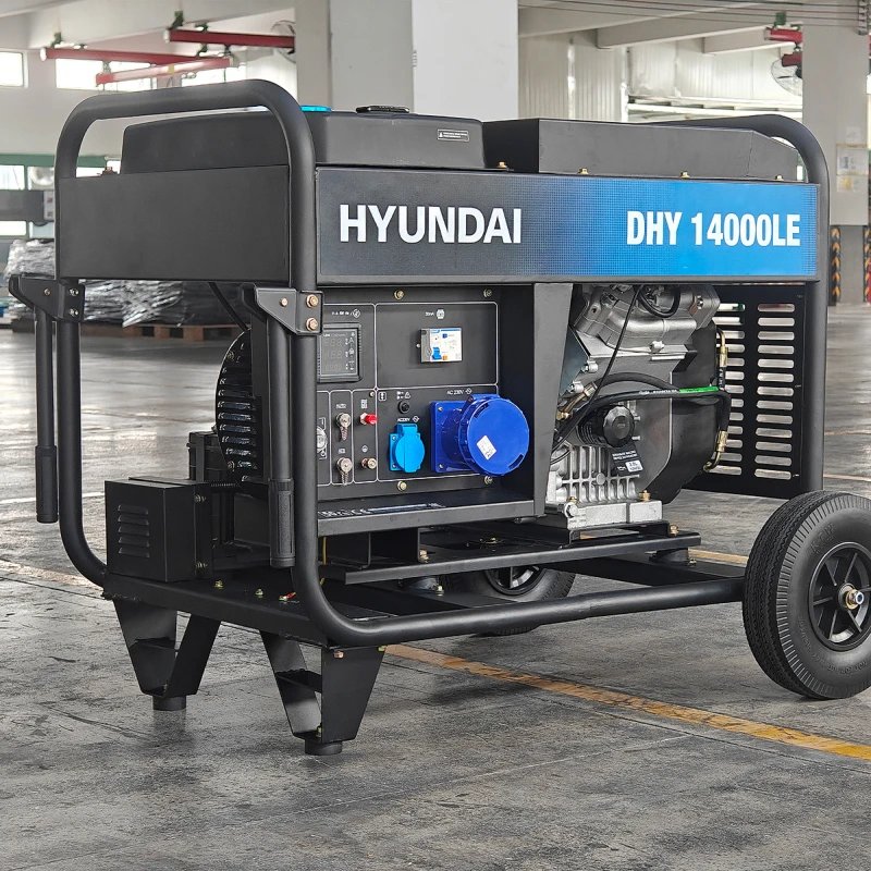 Дизельный электрогенератор Hyundai DHY 14000LE