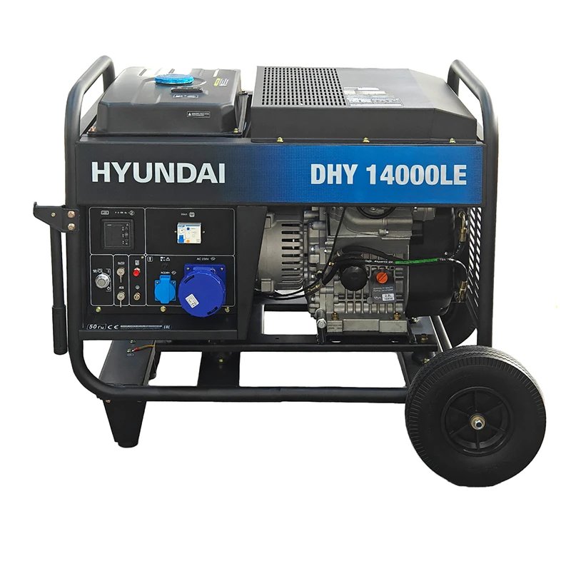 Дизельный электрогенератор Hyundai DHY 14000LE