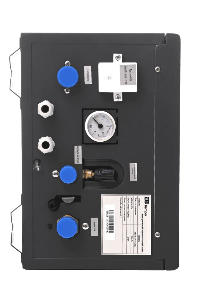 Настенный электрический котел E8 tempo EJB10V (серая металлическая панель)
