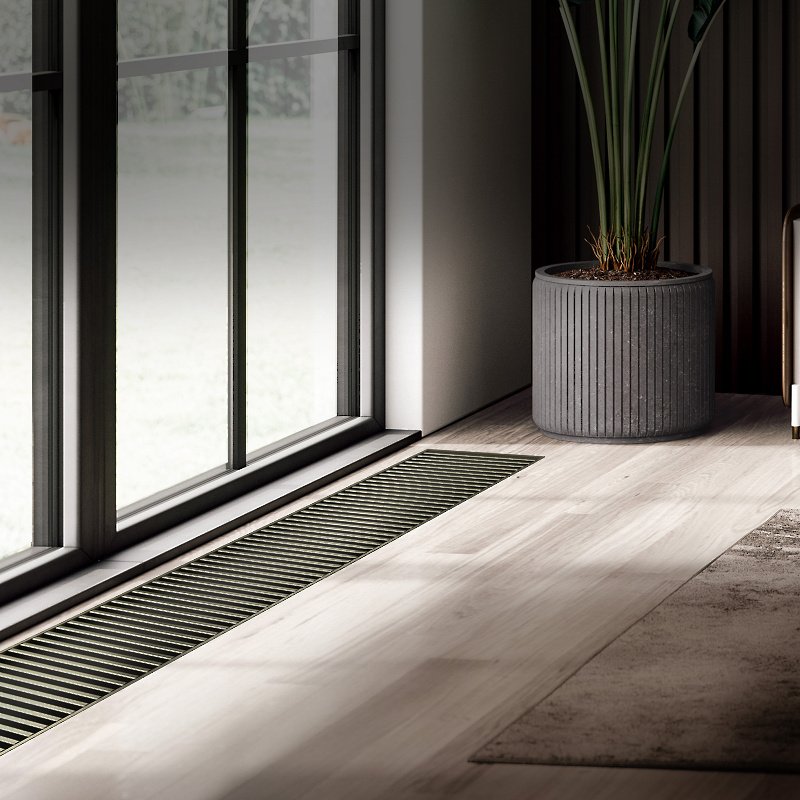 Внутрипольный конвектор Royal Thermo Atrium 150/200/1900-DG-U-DB