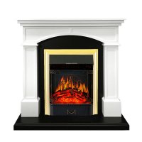 Каминокомплект Royal Flame Langford c очагом Majestic FX Brass