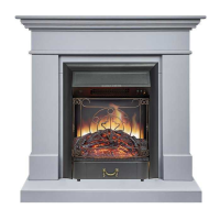 Каминокомплект Royal Flame California STD CRM (Разборный) с очагом Majestic FX Black санд смоук
