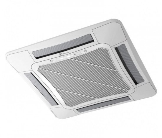 Внутренний кассетный блок мультизональной системы VRF Electrolux ESVMC4-SF-56S + панель Step Free