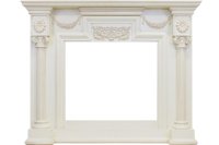 Портал Royal Flame London под очаги Vision 28/30 слоновая кость с патиной