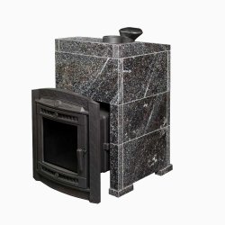 Печь банная PROMetall Атмосфера XL в облицовке Амфиболит