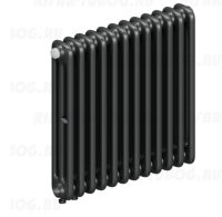 Стальной трубчатый радиатор Rifar Tubog 3057/12 нижнее подключение DV1 титан