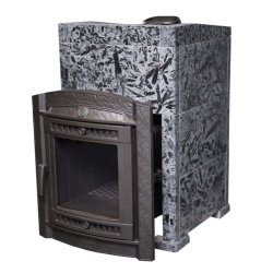 Печь банная PROMetall Атмосфера XL в облицовке Пироксенит Элит