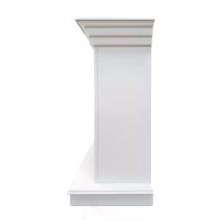 Каминокомплект Хорошие Камины Марс с очагом RealFlame Fobos Lux BL S белый