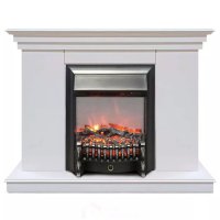 Каминокомплект Хорошие Камины Марс с очагом RealFlame Fobos Lux BL S белый