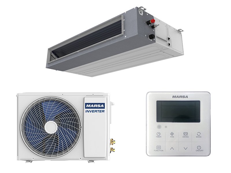 Канальная сплит-система Marsa MRK-36BHANIG/MRK-36HANIGE-W Optimal Inverter