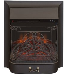 Каминокомплект Interflame Экстер М махагон угловой с очагом Majestic FX M Black