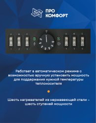 Настенный электрический котел Элемент Комфорта VOLT-15