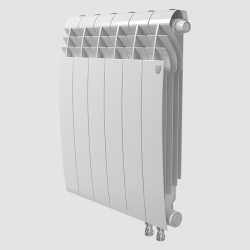 Биметаллический радиатор отопления Royal Thermo BiLiner 500 V 10 секций Bianco Traffico