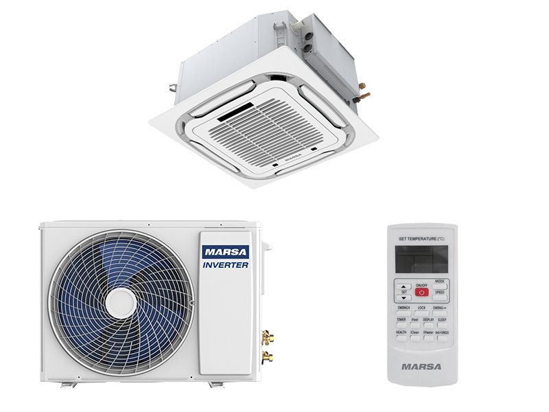 Кассетная сплит-система Marsa MRK-24UHANIG/MRK-24HANIGE-W Optimal Inverter