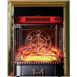 Каминокомплект Interflame Берта с очагом Majestic FX M Brass венге
