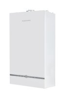 Настенный газовый котел Mizudo M24T PRO OPT WIFI турбо стекло белая панель